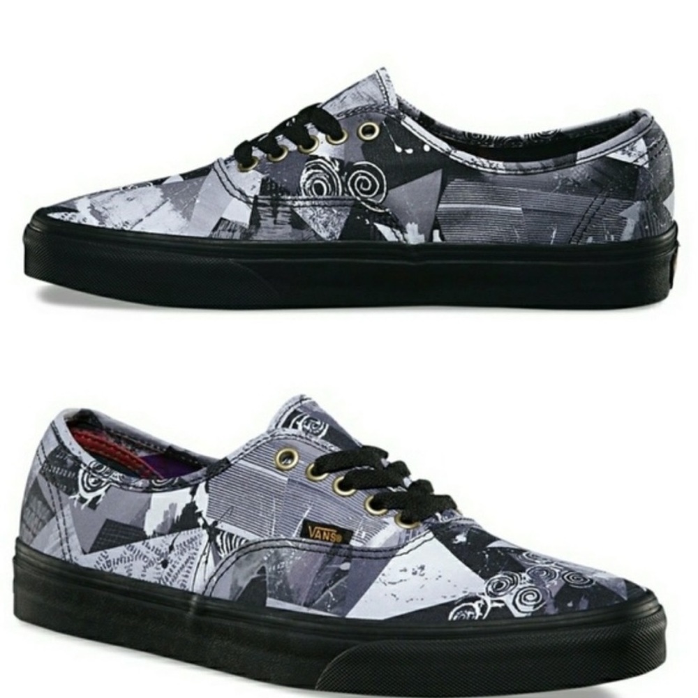 Vans RARE Abstract Low Top Sneakers